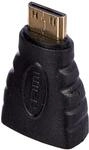 HDSupply HA030 Mini HDMI Stecker auf HDMI Buchse Adapter (vergoldet, FullHD, 1080p)