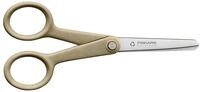 Fiskars ReNew Hobbyschere, L&auml;nge: 13 cm, Recycelter Edelstahl/Kunststoff, Aus 100%