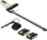TRUTZHOLM Akku Heckenschere 20V/2,0Ah mit 2 Akkus und Schnellladeger&auml;t, 52cm