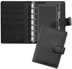 Systemplaner A7, Organizer aus Nappaleder/Echtleder, Managerplaner im DIN A7 Format,