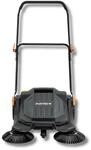 FUXTEC Handkehrmaschine FX-HK65, Kehrger&auml;t f&uuml;r mittlere bis gr&ouml;&szlig;ere