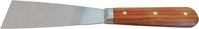 HAROMAC Malerspachtel aus Rosenholz, 40 mm, rostfreier Edelstahl, Rosenholzheft,