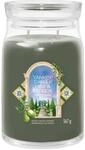 Yankee Candle Duftkerze im Glas (gro&szlig;) OLIVE & CYPRESS - Signature Kerze aus "Hello
