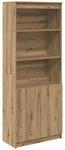 vidaXL Highboard Artisan-Eiche 70x35x180 cm Holzwerkstoff, Schrank,...