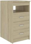 vidaXL Sideboard mit Schubladen Kommode Anrichte Schrank Mehrzweckschrank