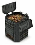 Prosperplast Komposter Compobox 310 L &ndash; Gartenkomposter aus robustem Kunststoff,