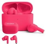 FOREVER COLORUM TWS Bluetooth Kopfh&ouml;rer 5.3 Magenta - In-Ear-Ohrh&ouml;rer mit tiefem