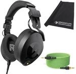 Rode NTH-100 Studio-Kopfh&ouml;rer + 2,4m Kabel Gr&uuml;n + keepdrum Tuch