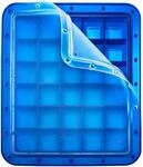 Lurch 240755 Ice Former Arctic W&uuml;rfel 3cm blau Eisw&uuml;rfelform f&uuml;r 30 Eisw&uuml;rfel mit