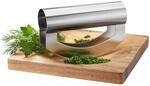 GEFU Wiegemesser-Set VIAVO, Doppelklinge, Akazienholz-Schneidebrett |...