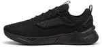 PUMA Retaliate 3 Unisex-Erwachsene Sneaker, Schwarz Wei&szlig; Gold