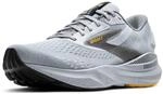 Brooks Adrenaline GTS 24 St&uuml;tzender Laufschuh f&uuml;r Herren, Legierung/Wei&szlig;/Gold