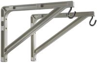 celexon Wand-Abstands-Halter Economy/Professional Plus wei&szlig; | 35/ 50cm