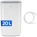 MEDION DH20 Luftentfeuchter elektrisch (bis zu 100m&sup3; (20m&sup2;), 20Liter/24h, 43db