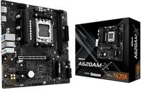ASRock A620AM-X Micro-ATX Motherboard AMD AM5 Sockel unterst&uuml;tzt Ryzen