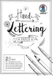 Ursus 24924601 - Handlettering Paper, wei&szlig;, DIN A4, 200 g/qm, 25 Blatt...