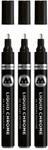 Molotow Liquid Chrome Marker 4,0 mm (Metallic Stift mit Spezialtinte mit echtem