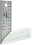 hedue&reg; Schreinerwinkel mit Anschlag, Winkel Anschlagwinkel 45&deg;, rechter Winkel
