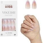 KISS Voguish Fantasy "Rainy Night" 28 Kunstn&auml;gel Nude French Flieder Lang | 28
