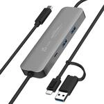 j5 create Wormhole Switch USB Type-C to Type-C & A USB Display Sharing Hub PC...