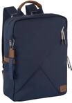 camel active Damen Aurum Rucksack mit Strukturiertem Gewebeband Dunkelblau,