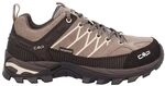CMP Rigel Low Wmn Trekking Shoes Wp Damen Wanderschuhe, Deserto Arena, 42 EU