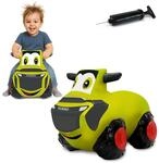 JAMARA 466010 Claas H&uuml;pftraktor HoppyDoo - Spielzeug f&uuml;r Kinder, H&uuml;pfspielzeug