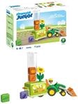 PLAYMOBIL | JUNIOR | Traktor mit lustiger Pflanzmaschine | Ab 1 Jahr | Geschenk f&uuml;r