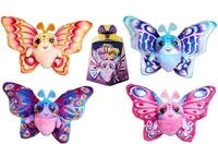 Simba Pl&uuml;sch Schmetterling Fluffyfly (30 cm) &ndash; Aufblasbares Kuscheltier mit