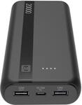 Cellularline - Power Bank 20000 - Kapazit&auml;t: 20.000mAh - Input: 1xUSB-C 10.5W -