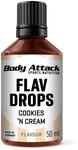 Body Attack Flav Drops&reg;, 50 ml, Cookies'n Cream, Aromatropfen f&uuml;r...