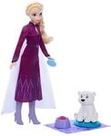 Mattel Disney Die Eisk&ouml;nigin ELSA-Modepuppe und B&auml;renjunges-Figur mit 4