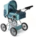 Bayer Chic 2000 Puppenwagen Leni | 3in1 Kombi-Buggy Sternchen T&uuml;rkis