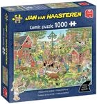 Jumbo Puzzle: Mittsommerfestival (Jan Van Haasteren) (1000 Teile), Blue, Green