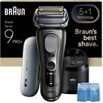Braun Series 9 PRO+ 9675CC Nass- und Trockenrasierer, Graphit &ndash; 6-in-1...