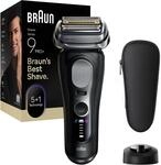Rasoio elettrico - BRAUN - Serie 9 9610s - 240 V - Autonomia 60 min - Nero