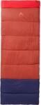 McKINLEY Flanelle II Schlafsack Red Rust/Navy Dark 195L