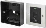 Sygonix SY-6097868 Fingerprint/RFID Zugangssystem Unterputz 12 V/DC, 18 V/DC...