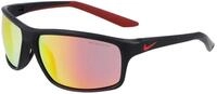 NIKE Brille Gr&ouml;&szlig;e 64 mm MATTE BLACK,RED MIRROR, EYE SIZE: 64 BRIDGE: 15...