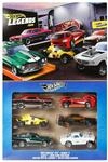 Hot Wheels Die-Cast-Spielzeugautos und -Trucks im Ma&szlig;stab 1:64, Set mit 6 HW