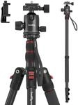 SmallRig Kamerastativ, 180,3 cm, faltbares Aluminium-Stativ/Einbeinstativ,
