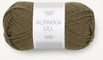 SANDNES GARN Alpakka Ull - Farbe: Dark Olive (9873) - 50 g/ca. 100 m Wolle