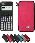 Casio fx-810DE CW ClassWiz inkl. WYNGS Schutztasche Pink - Wissenschaftlicher