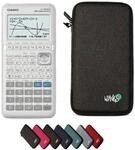 Casio fx-9860GIII inkl. WYNGS Schutztasche Dunkelgrau - Grafikrechner - Basic Set