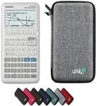 Casio fx-9860GIII inkl. WYNGS Schutztasche Hellgrau - Grafikrechner - Basic Set