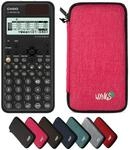 Casio fx-991DE CW ClassWiz inkl. WYNGS Schutztasche Pink - Wissenschaftlicher