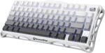 GravaStar Mercury K1 Mechanische Gaming Tastatur Kabellos-Farbverlauf Wei&szlig;