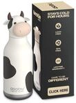 Asobu Bestie Kindertrinkflasche mit Strohhalm &ndash; Isolierte Edelstahlflasche...