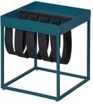 Inter Link - Couchtisch - Zeitungsst&auml;nder - Funktionaler Tisch - blau - lackiertes
