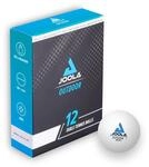 JOOLA Tischtennisb&auml;lle Outdoor 40+ mm Tischtennis-Trainings-B&auml;lle, Weiss, 12 St&uuml;ck